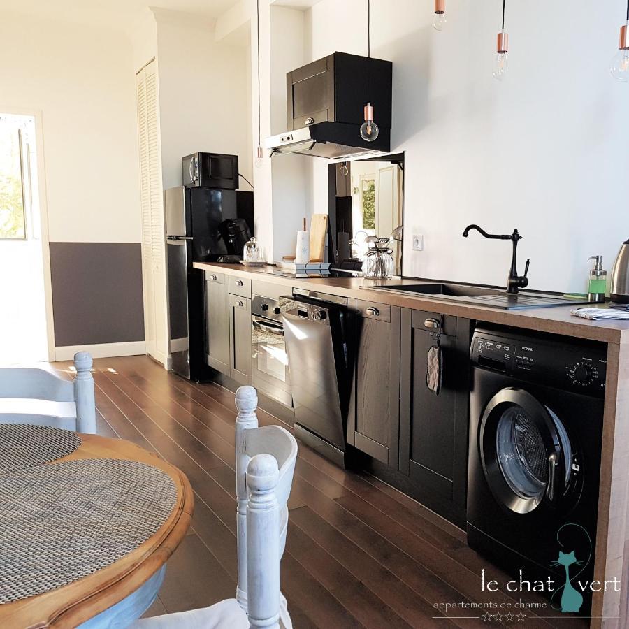 Le Chat Vert - Appartements Adults Only Saint-Andre  ภายนอก รูปภาพ