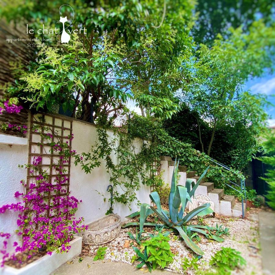 Le Chat Vert - Appartements Adults Only Saint-Andre  ภายนอก รูปภาพ