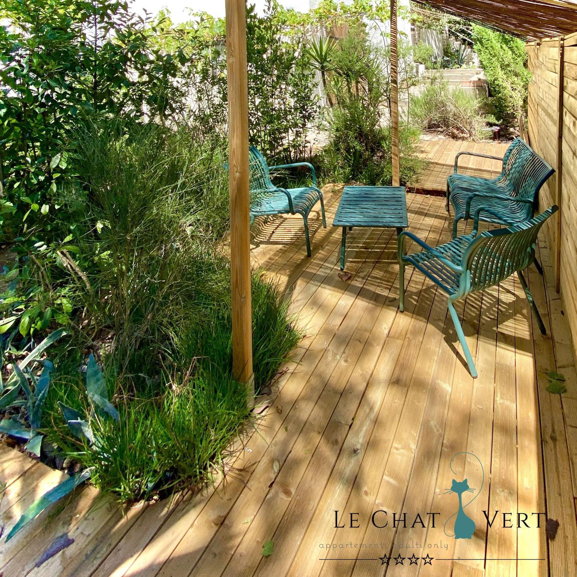 Le Chat Vert - Appartements Adults Only Saint-Andre  ภายนอก รูปภาพ