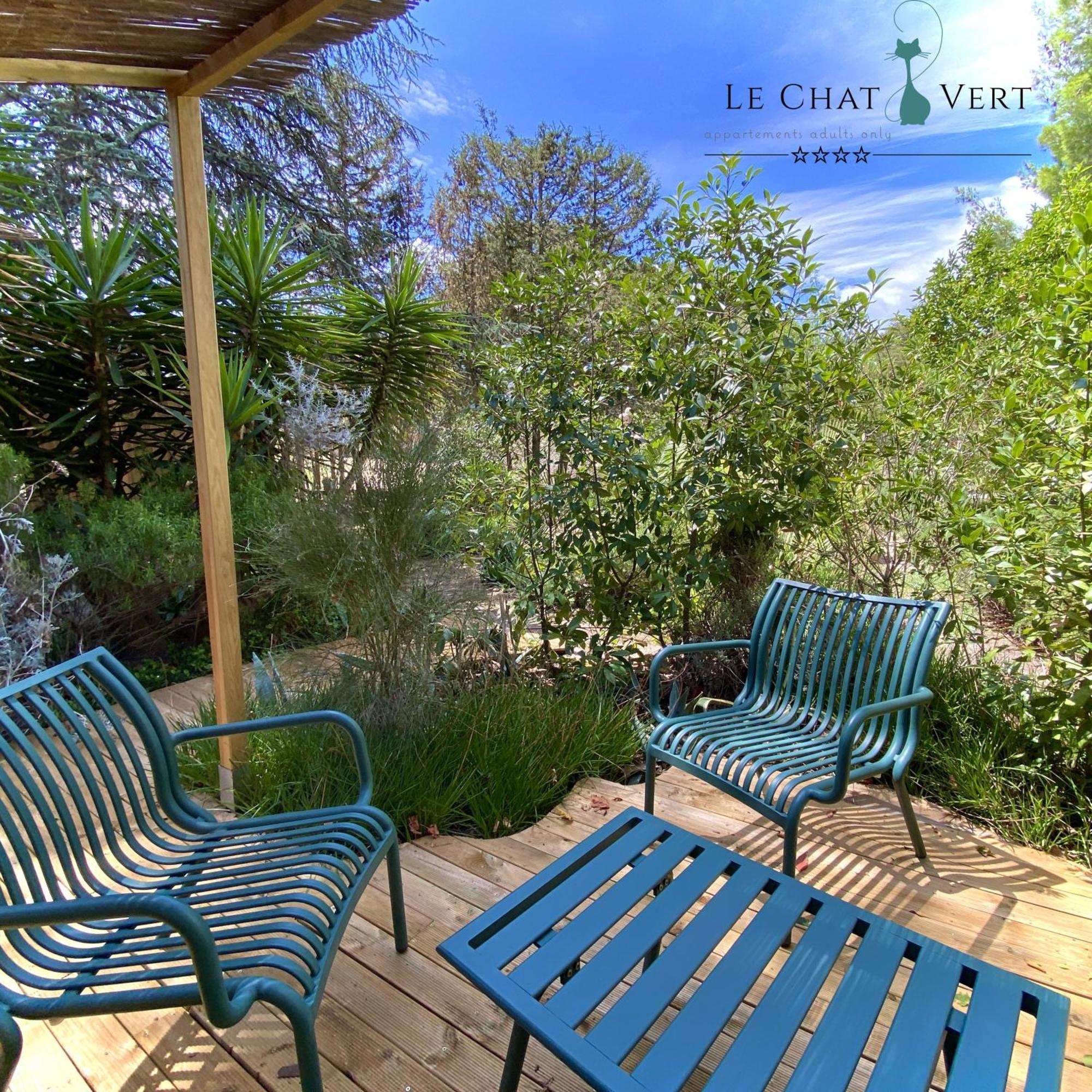 Le Chat Vert - Appartements Adults Only Saint-Andre  ภายนอก รูปภาพ