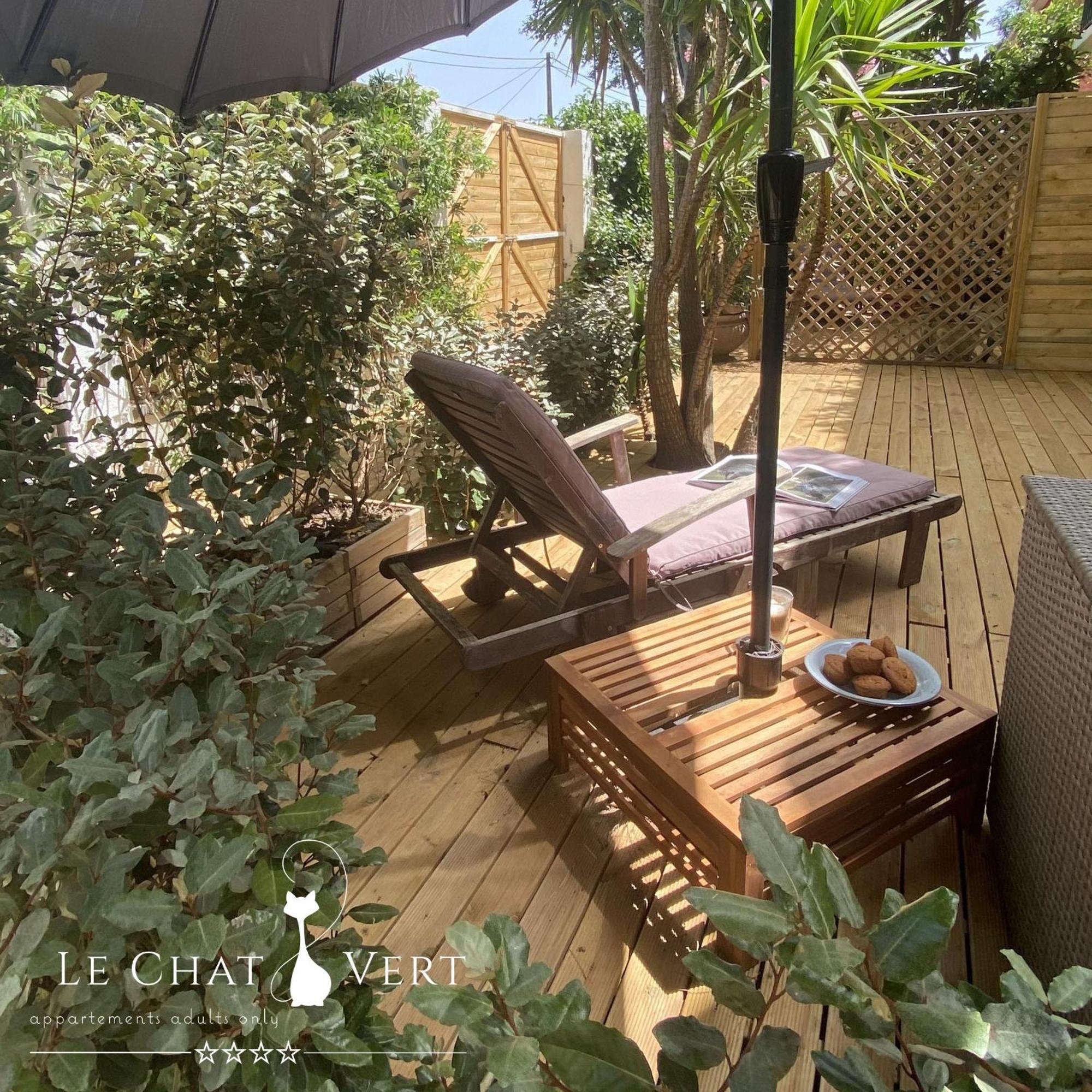 Le Chat Vert - Appartements Adults Only Saint-Andre  ภายนอก รูปภาพ